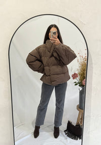 Doudoune marron - Joséphine