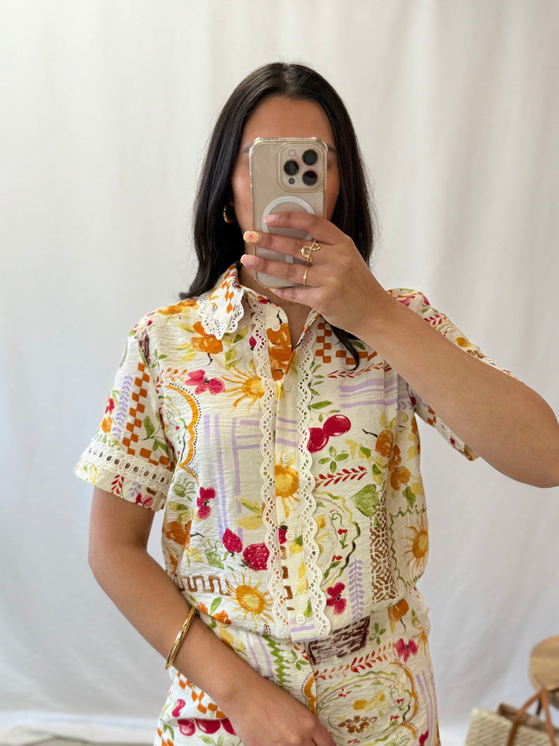 Blouse motifs - Soleil