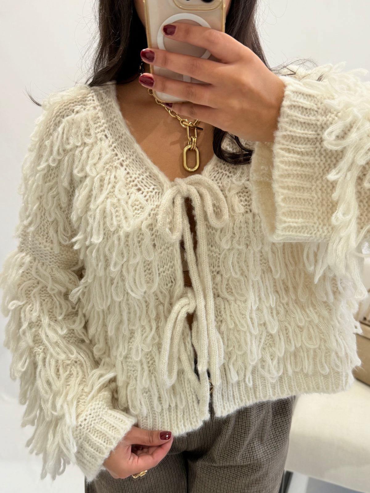 Gilet beige - Alica