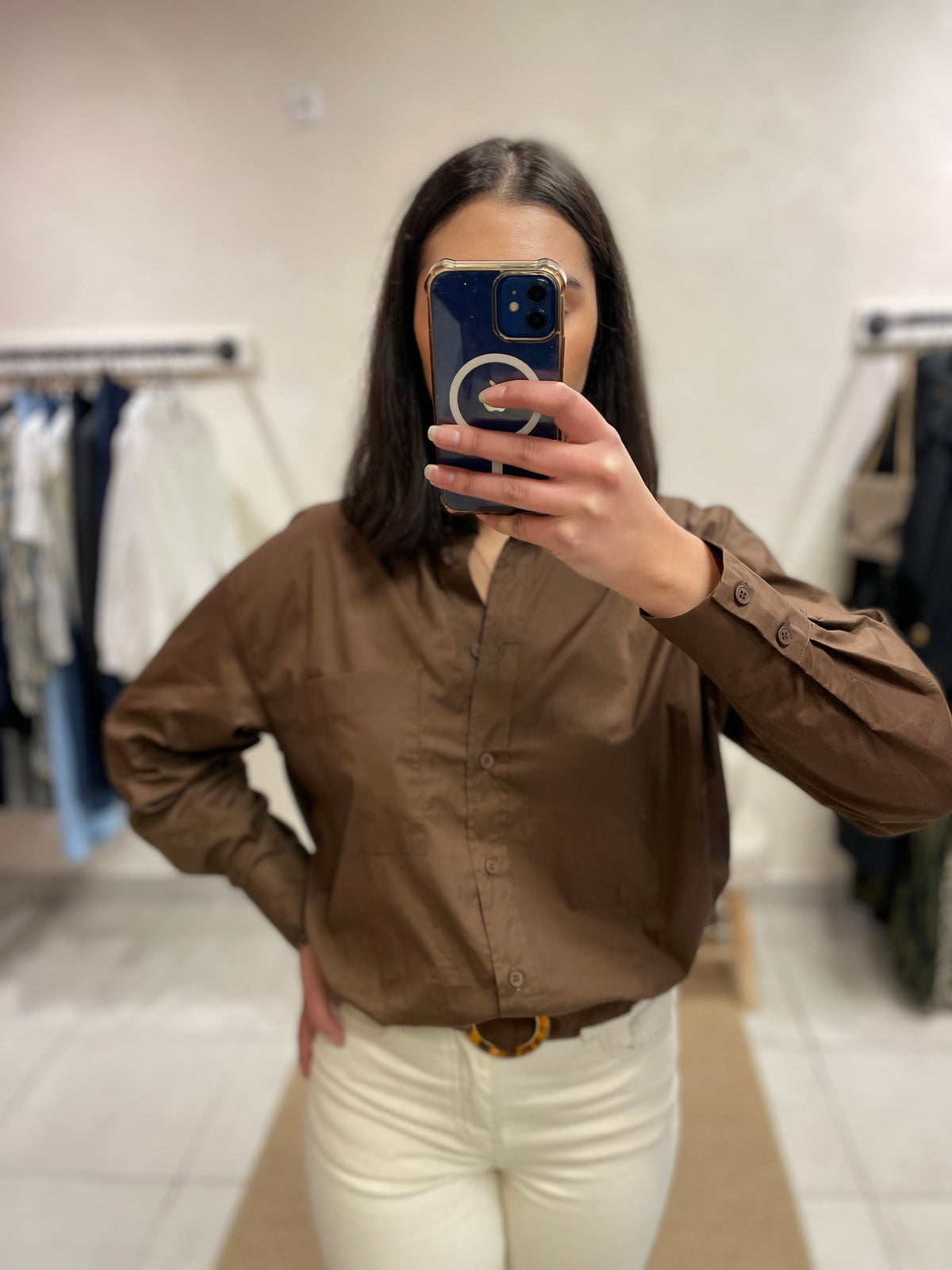 Chemise Marron - Romi