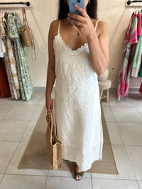 Robe longue Blanc - Elosa