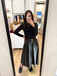 Sous pull noir - cachemire