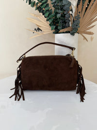 Sac en cuir marron - Aude