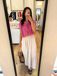 Jupe longue beige - Auda