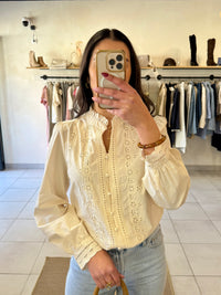 Blouse beige - Noah