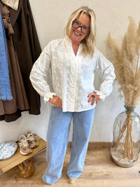 Blouse broderie blanc - GT