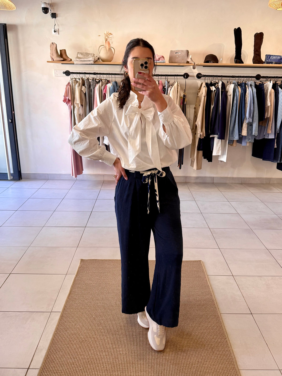 Blouse crème -Mael