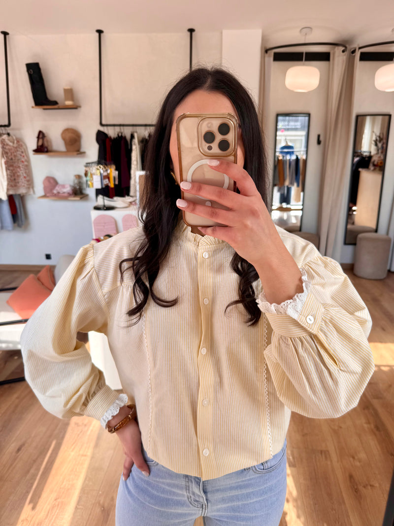 Blouse jaune - Elise