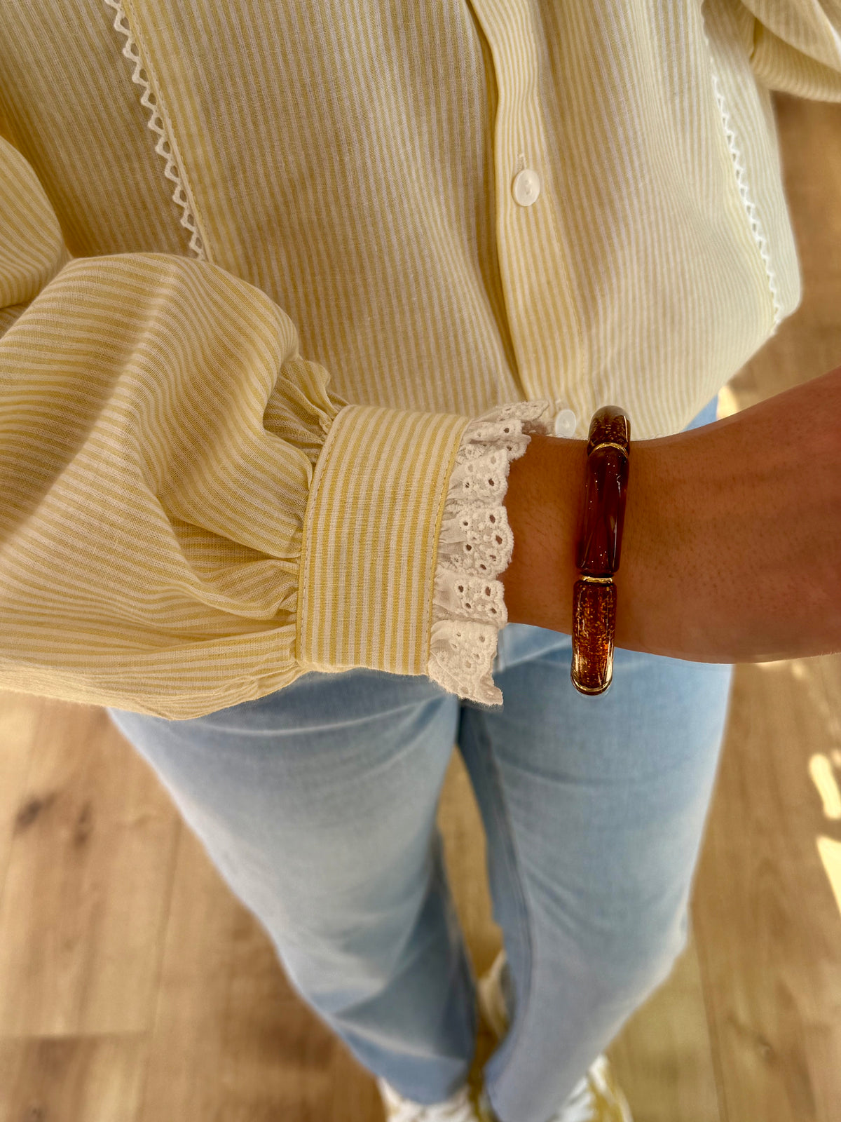 Blouse jaune - Elise