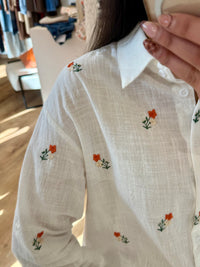 Blouse motifs fleurie - Hugo