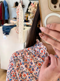 Blouse motifs fleurie - Juliane