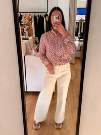 Blouse motifs fleurie - Juliane