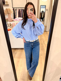 Blouse rayure bleu - Oscar