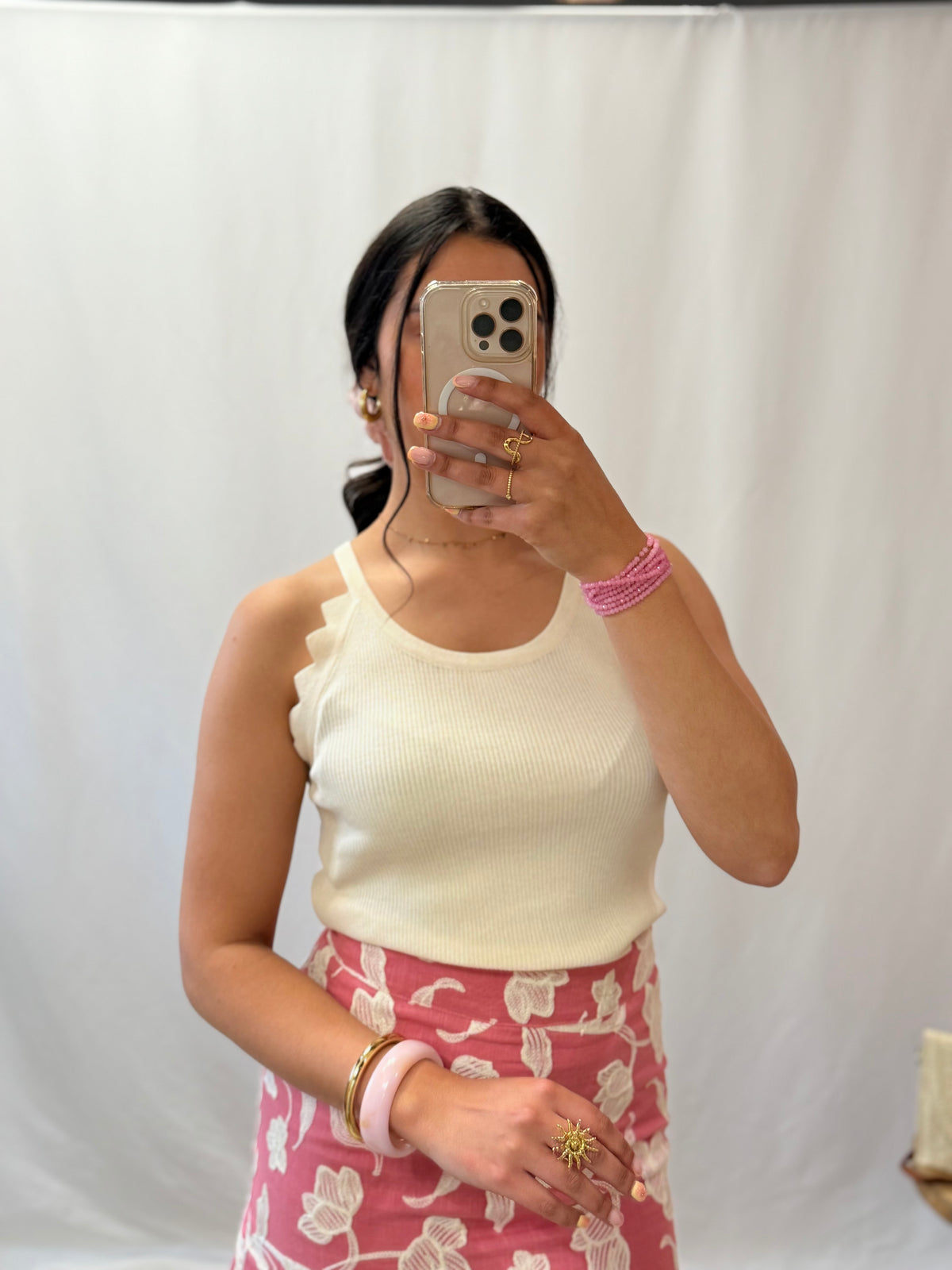Top beige  - Mel