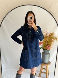 Robe jean brut - Rebecca