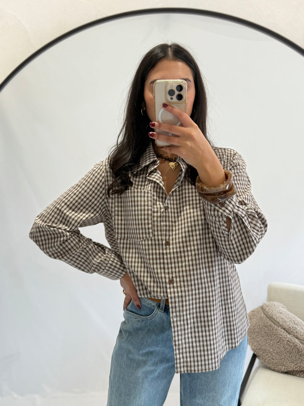 Chemise rayure choco - Ipa