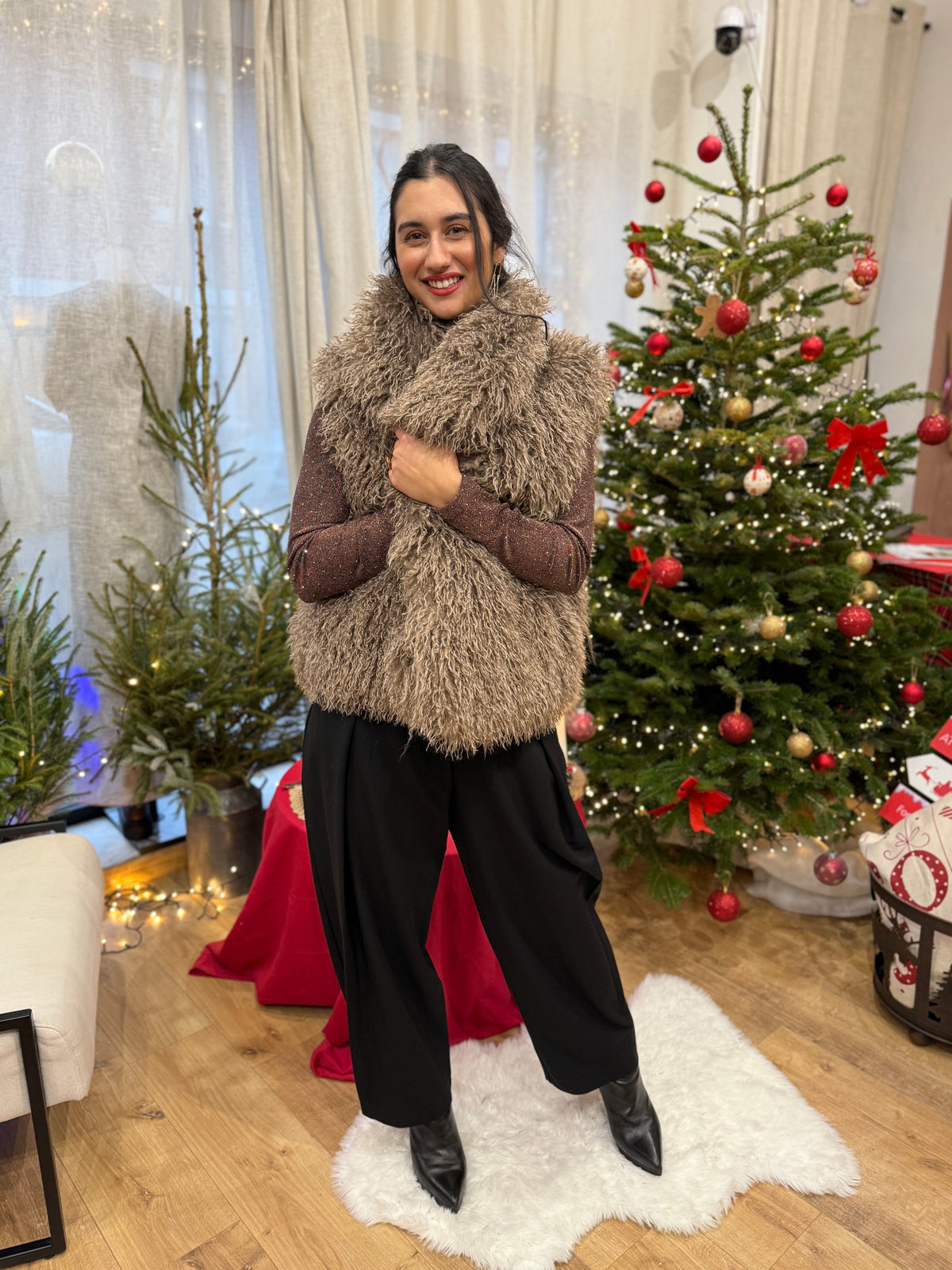 Gilet fourrure - Ilis