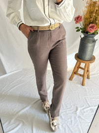 Pantalon taupe - Hortence