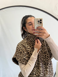 Veste réversible - Léopard