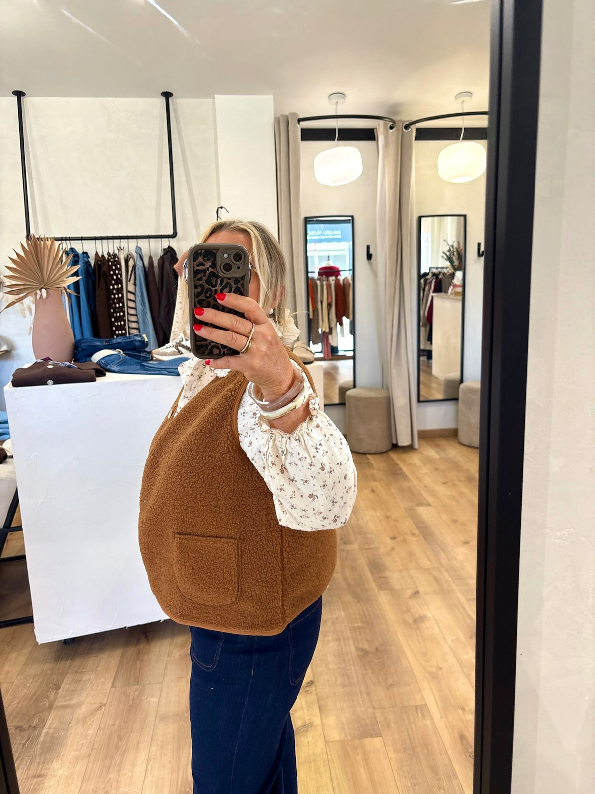 Gilet moumoute Camel GT - Ezio