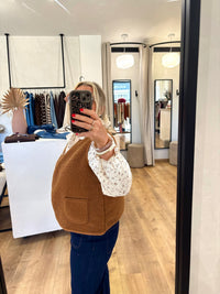 Gilet moumoute Camel GT - Ezio