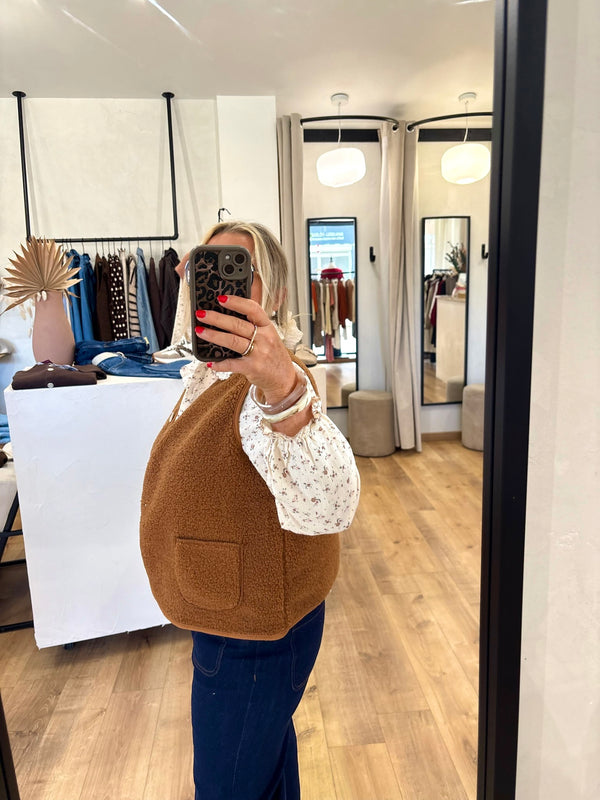Gilet moumoute Camel GT - Ezio