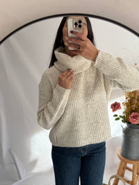 Pull avec col beige - Hugo