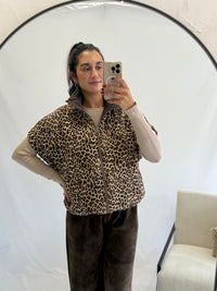 Veste réversible - Léopard
