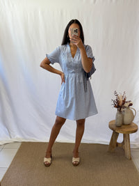 Robe courte bleu - Opia