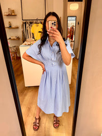 Robe longue bleu - Ambre
