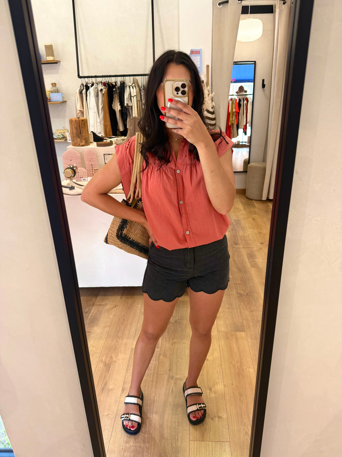 Short noir - Ambre