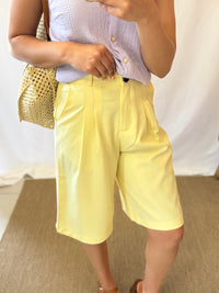 Bermuda jaune - Léonce