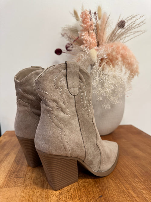 Bottine taupe - Elodie