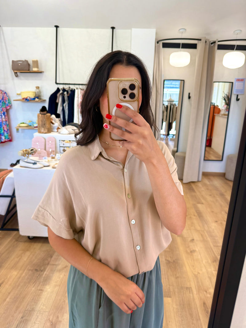 Blouse Camel - Émilie