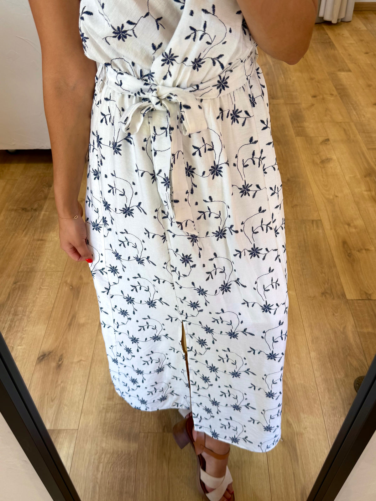 Robe longue bleu - Emilia