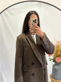 Manteau long choco - Polio