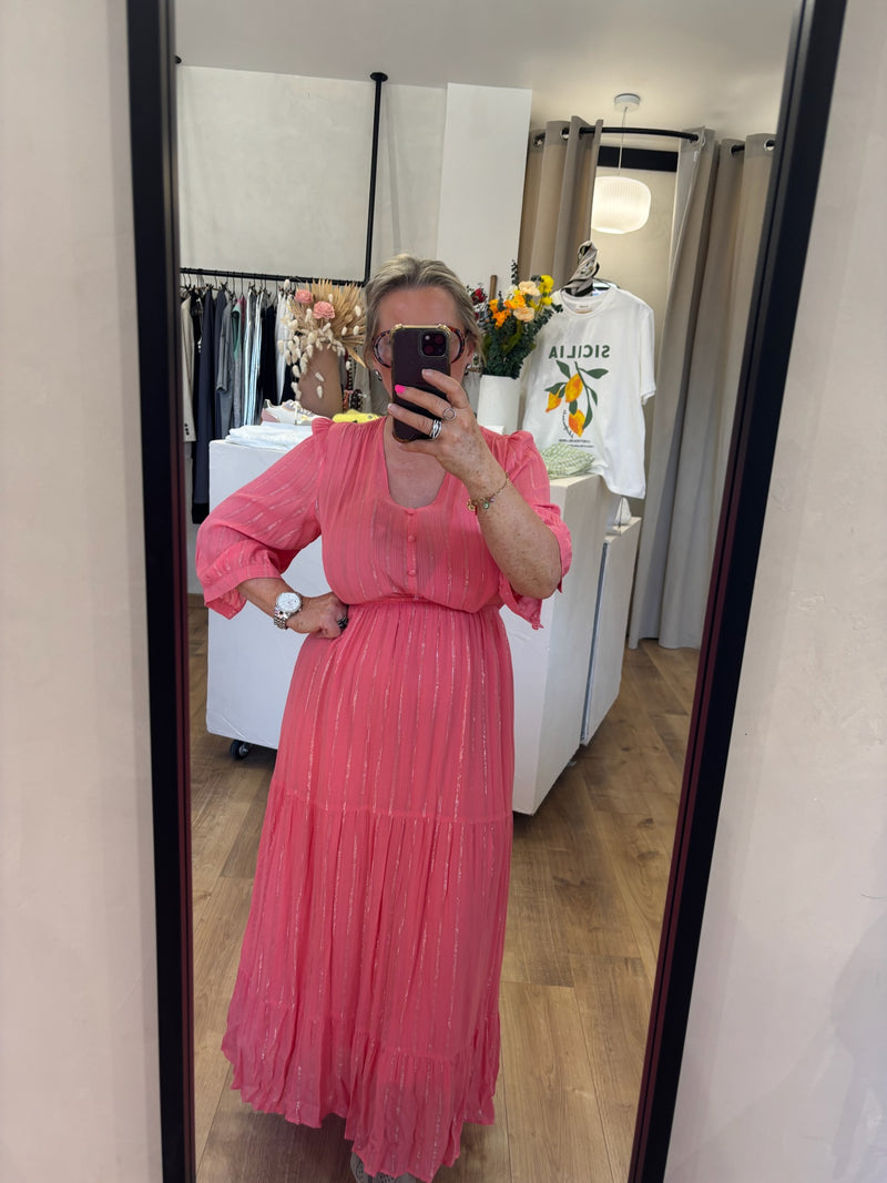 Robe longue Terracota - Ilona