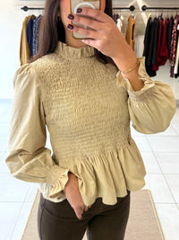 Blouse beige - Celia