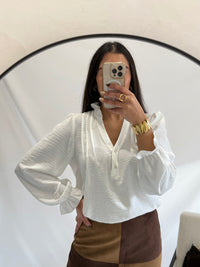 Blouse blanc - Astrid