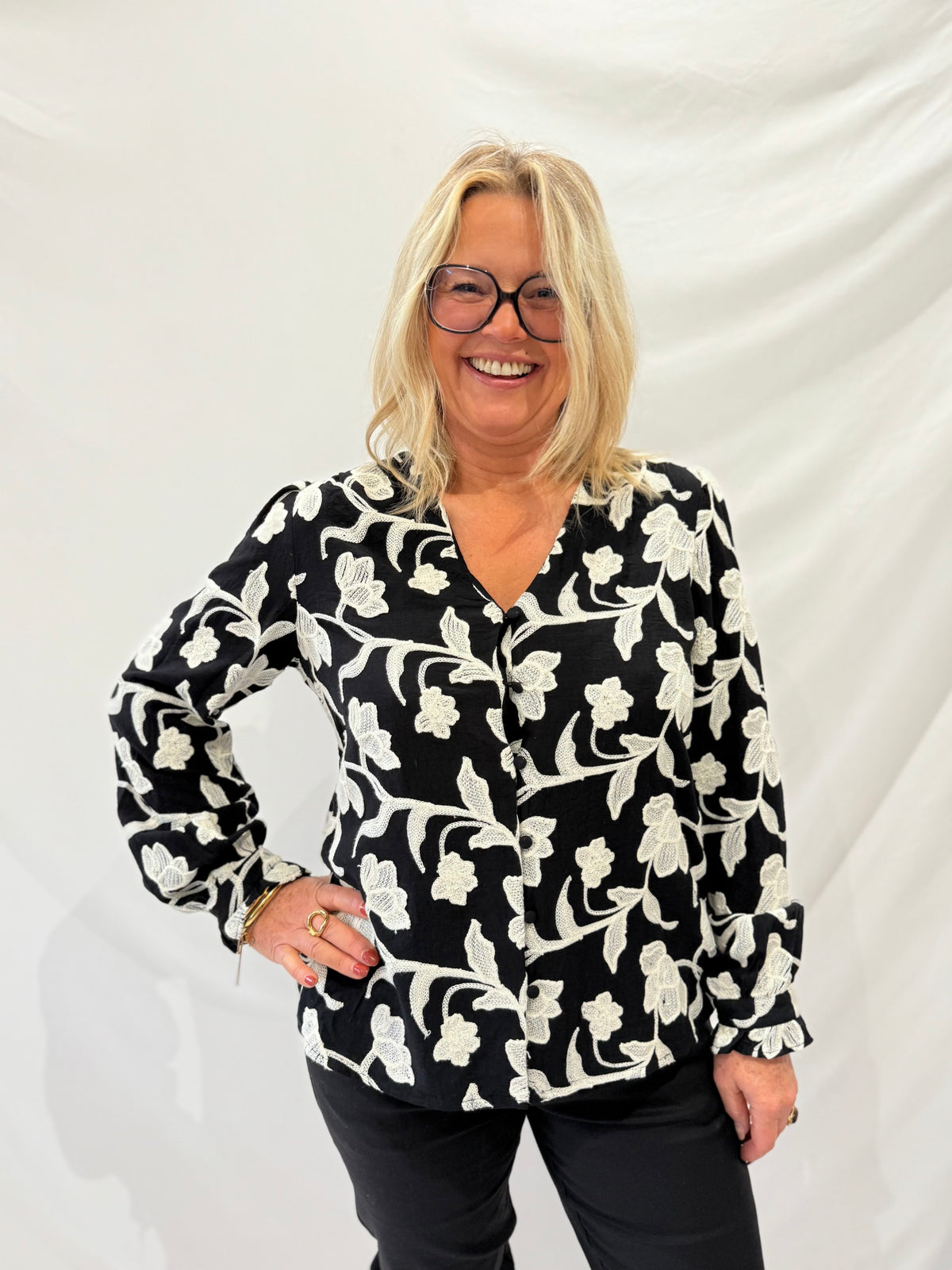 Blouse noir GT - suzie