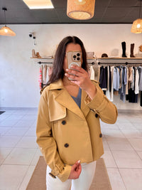 Trench beige court - Heliot