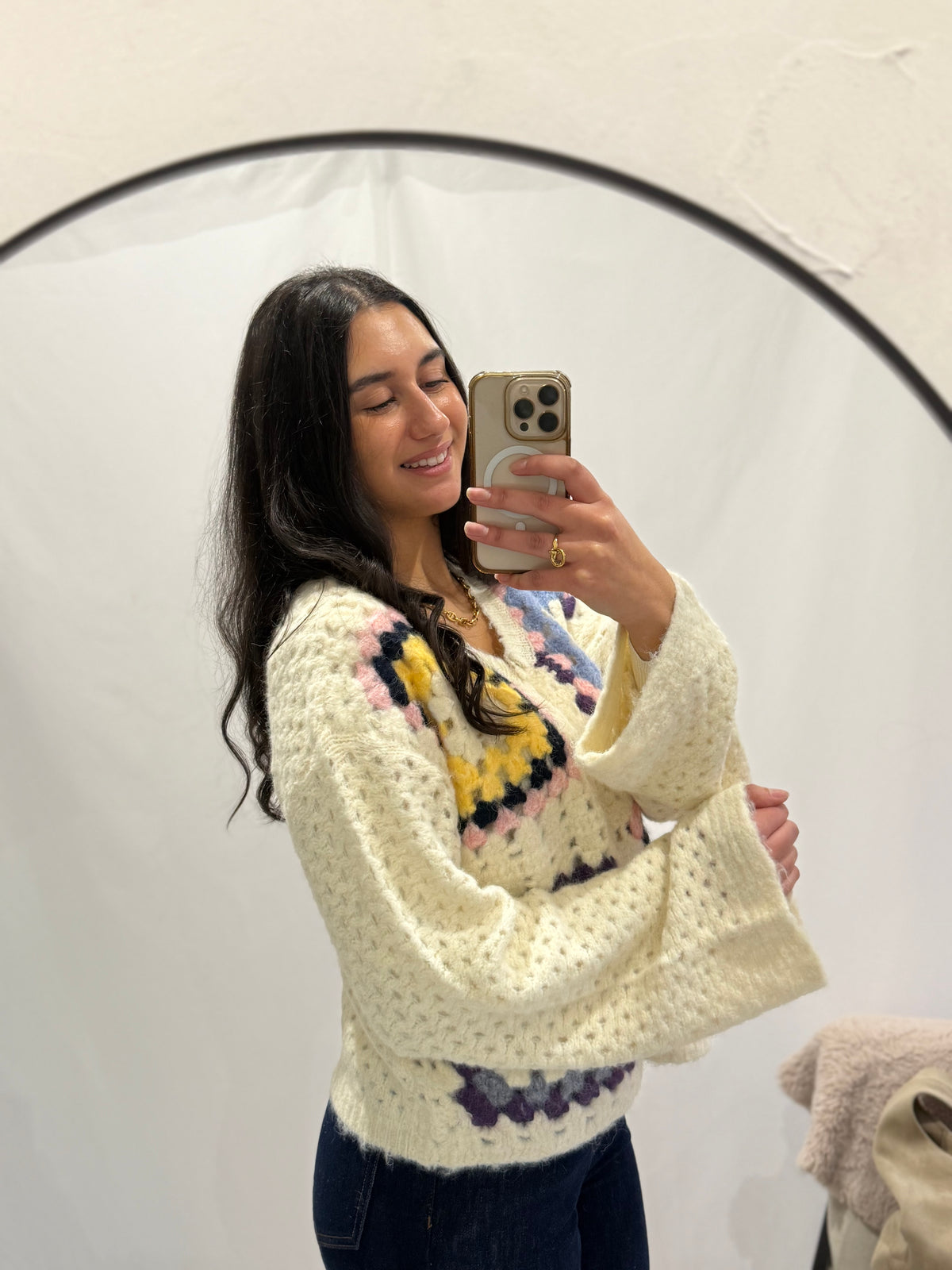 Gilet motifs - Manon