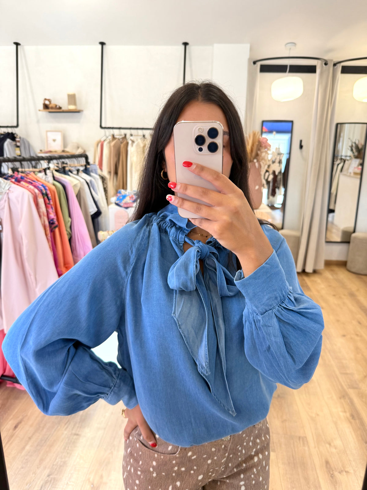 Blouse jean - Julia
