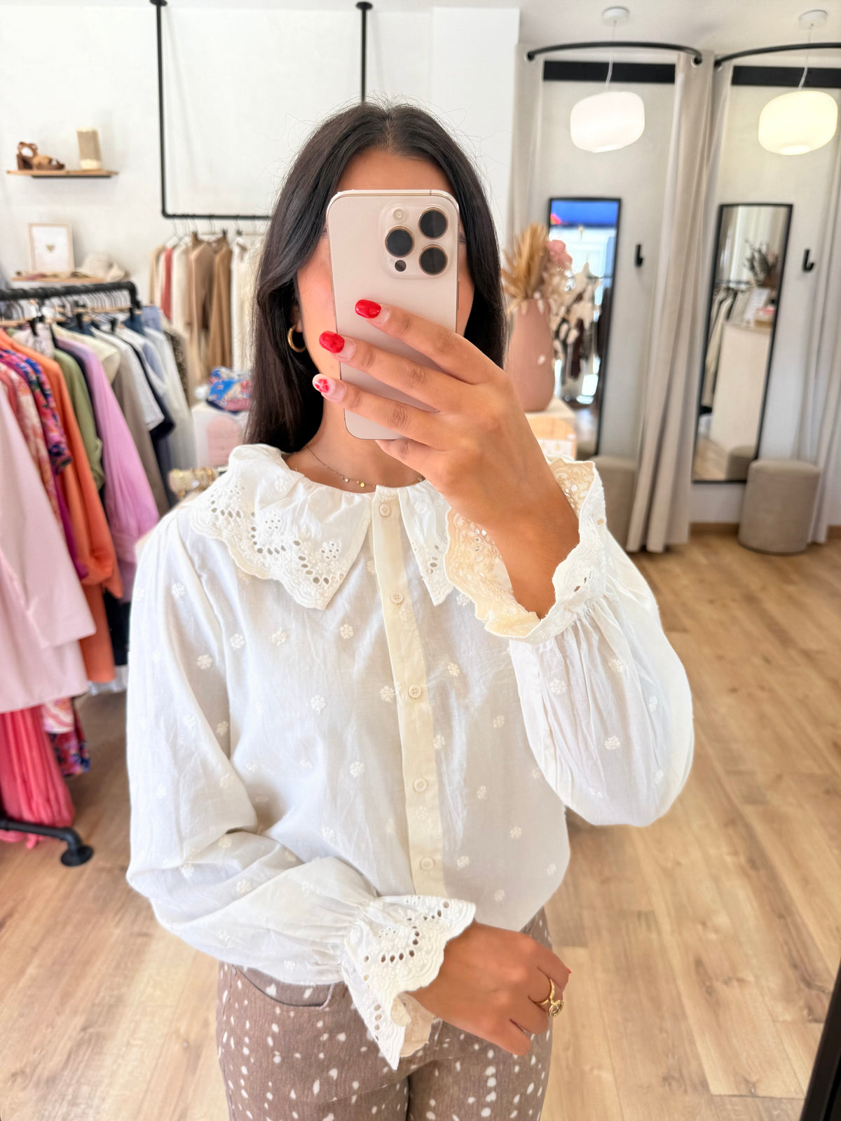 Blouse beige - Zoe