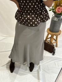 Jupe fluide champagne - Iris