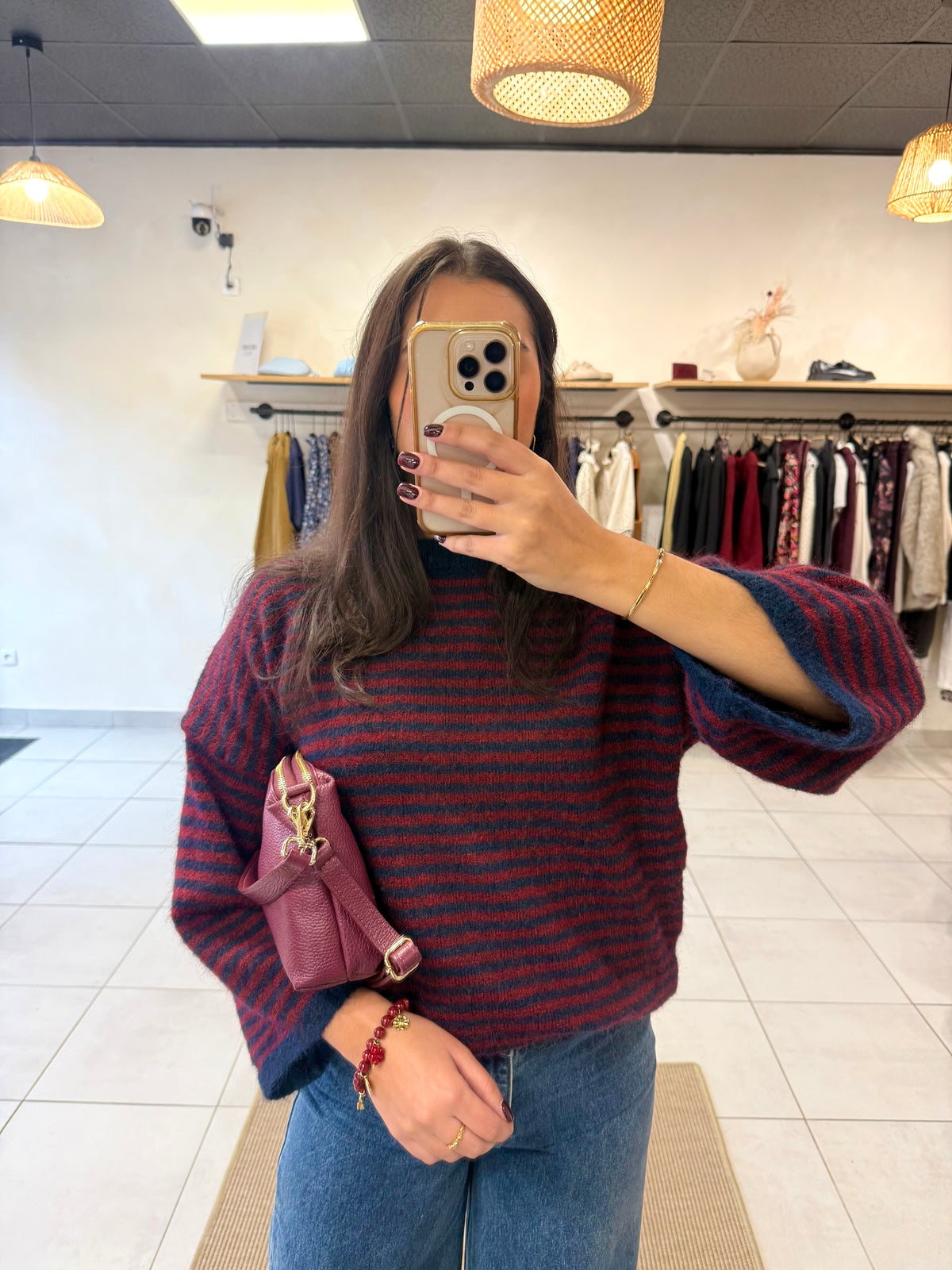 Pull marine rayures - Eva