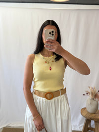 Top jaune - Celia