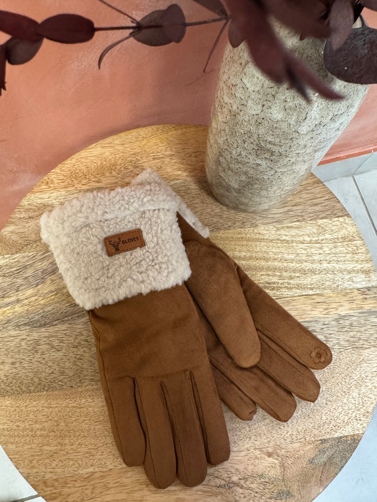 Gant daim / moumoute - Nany