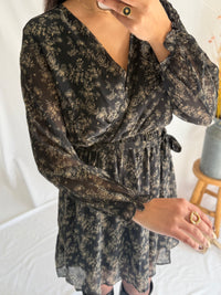 Robe courte noir - Alma