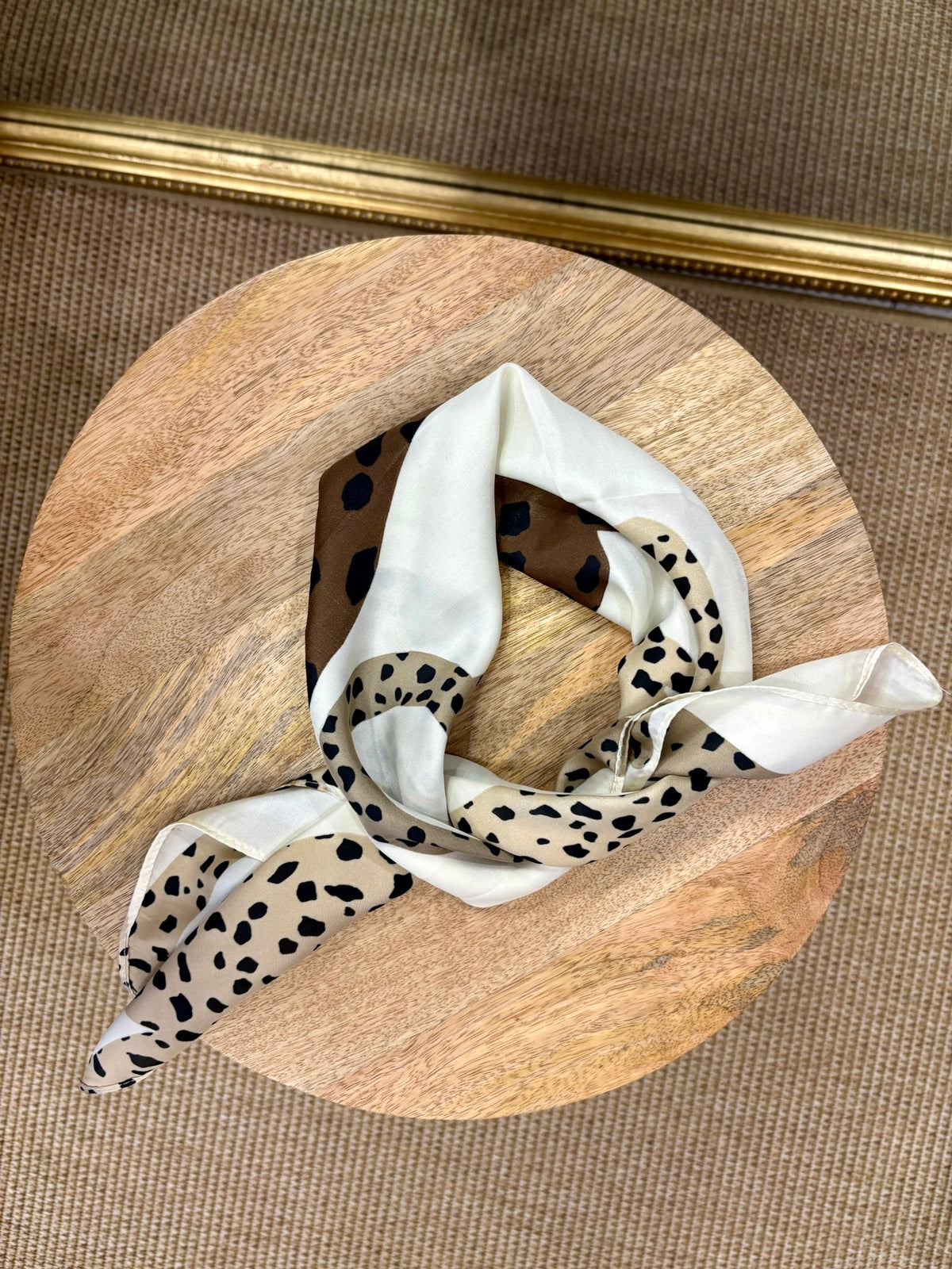 Carré léopard - Alice